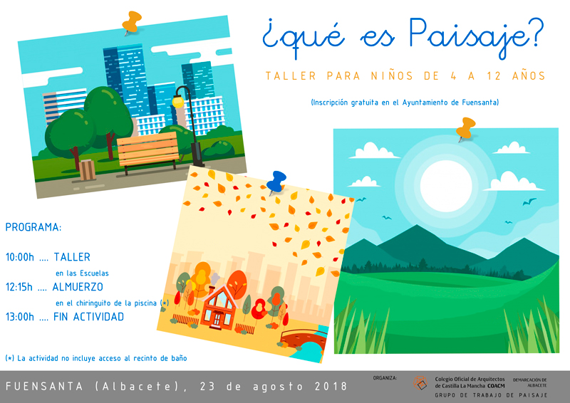 ¿Qué es el Paisaje? – Taller Infantil
