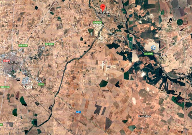 Ensanche, mejora del firme y señalización de carretera AB-100