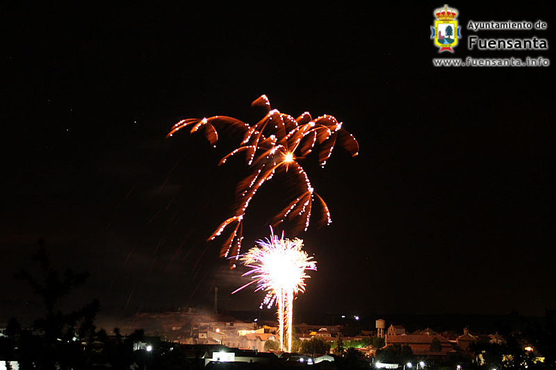 Fuegos artificiales Fuensanta