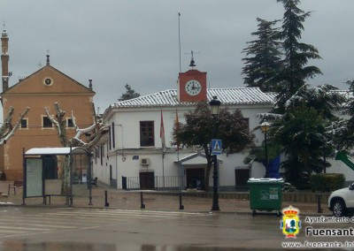 Nevada en Fuensanta