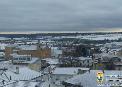 Nevada en Fuensanta