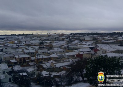 Nevada en Fuensanta