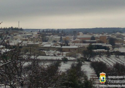 Nevada en Fuensanta