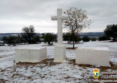 Nevada en Fuensanta