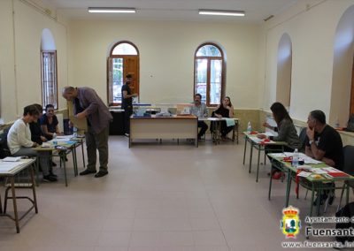 mesas electorales en fuensanta