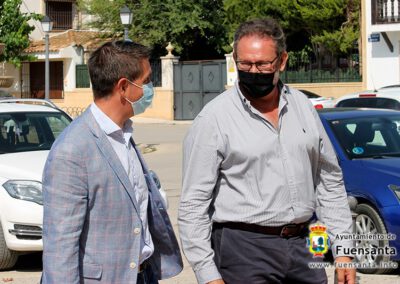 Visita del Presidente de la Diputación de Albacete