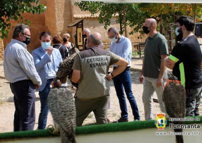 Visita del Presidente de la Diputación de Albacete