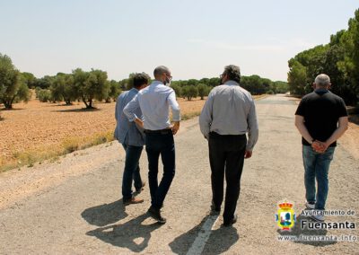 Visita del Presidente de la Diputación de Albacete
