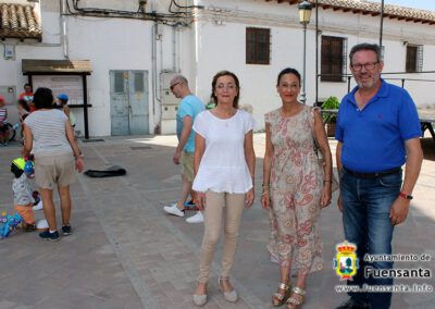 Visita de Pilar Callado García y Lola Serrano