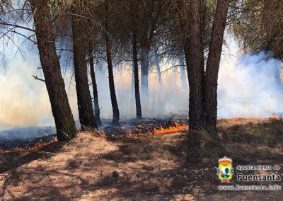 Conato de Incendio en la Americana