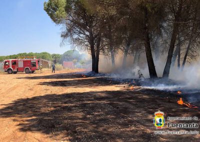 Conato de Incendio en la Americana