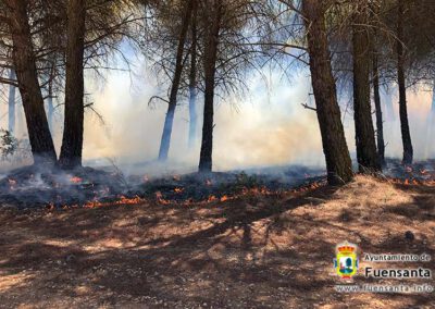 Conato de Incendio en la Americana