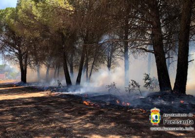 Conato de Incendio en la Americana