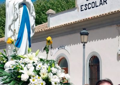 Visita de la Virgen Peregrina de Lourdes