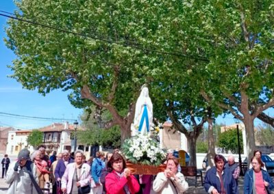 Visita de la Virgen Peregrina de Lourdes