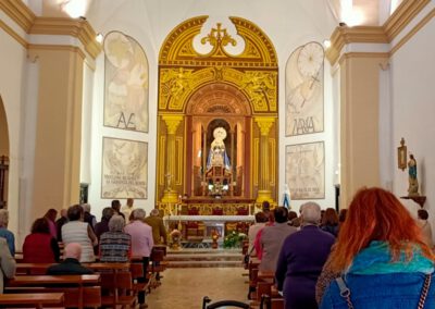 Visita de la Virgen Peregrina de Lourdes